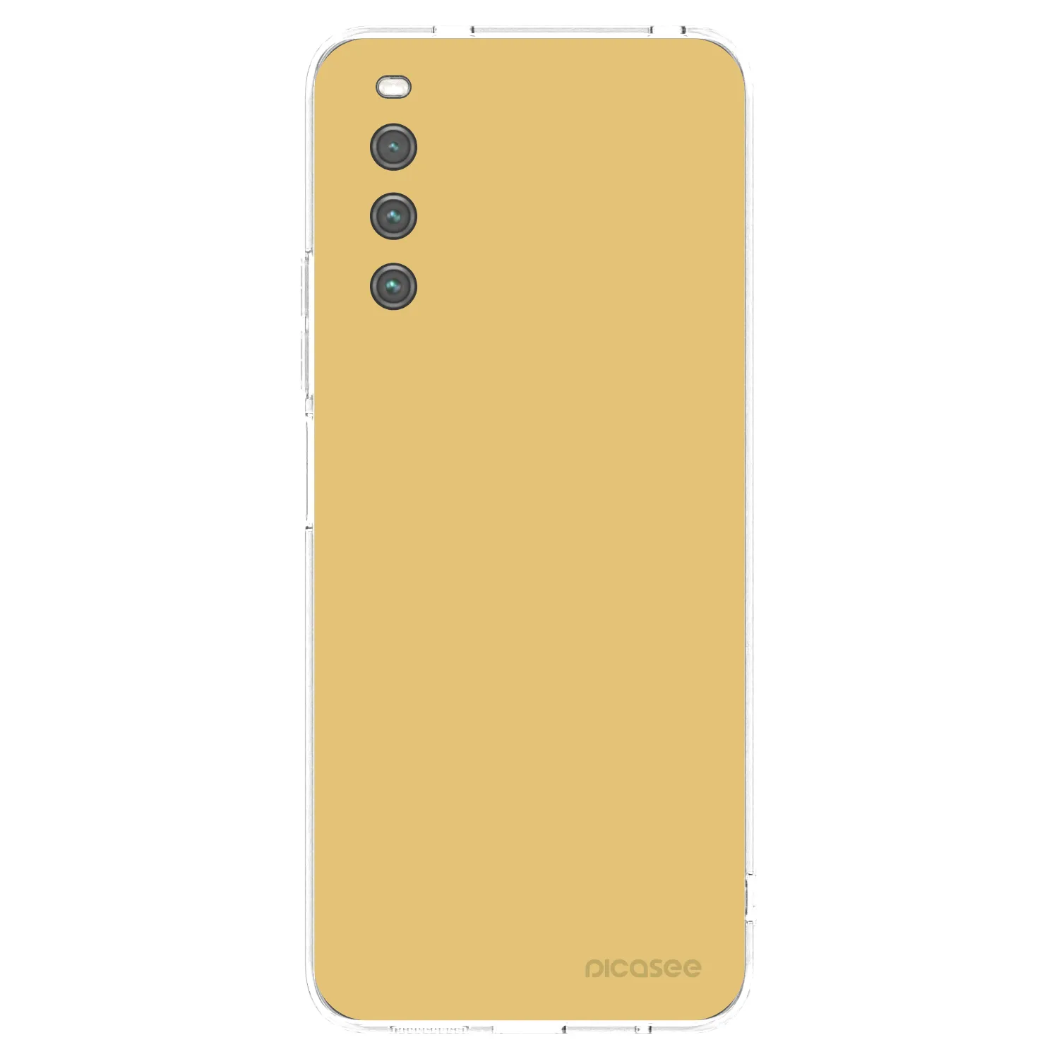 Picasee silikonska prozirna maskica za Sony Xperia 10 IV 5G - Canary Crystal