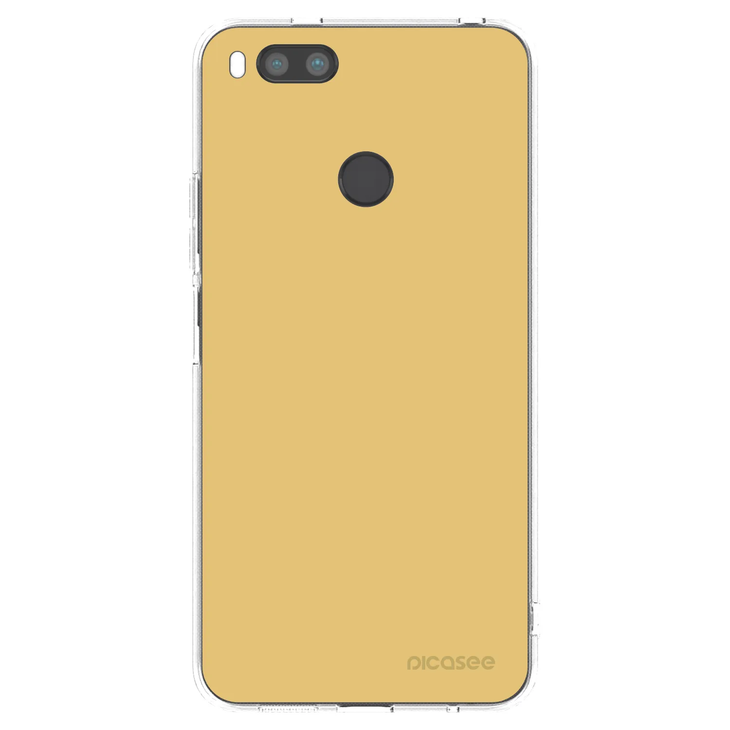 Picasee silikonska prozirna maskica za Xiaomi Redmi A1 - Canary Crystal