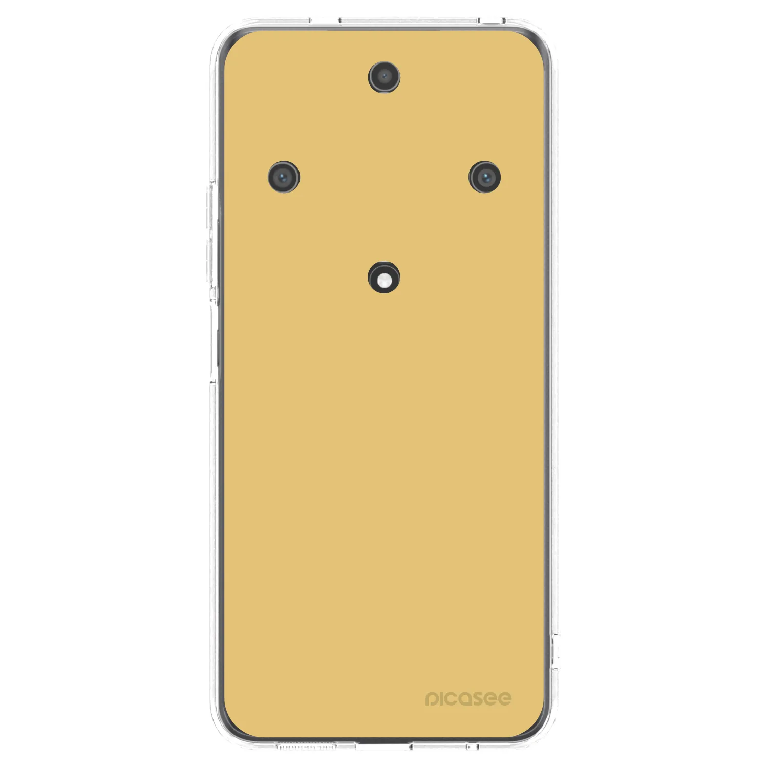 Picasee silikonska prozirna maskica za Honor Magic5 Lite 5G - Canary Crystal