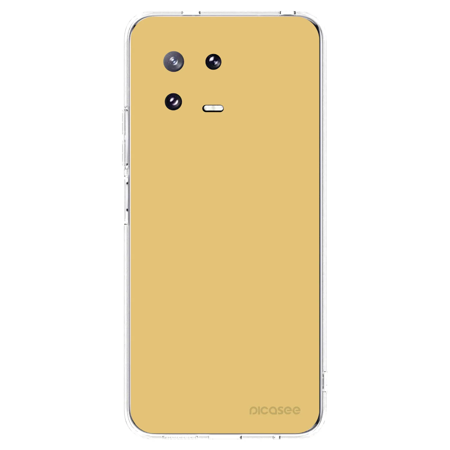 Picasee silikonska prozirna maskica za Xiaomi 13 Pro - Canary Crystal