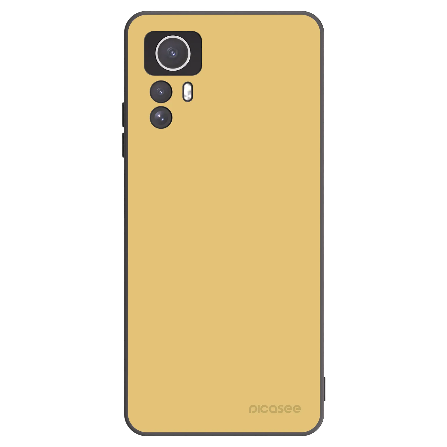 Picasee crna silikonska maskica za Xiaomi Redmi Note 12S - Canary Crystal