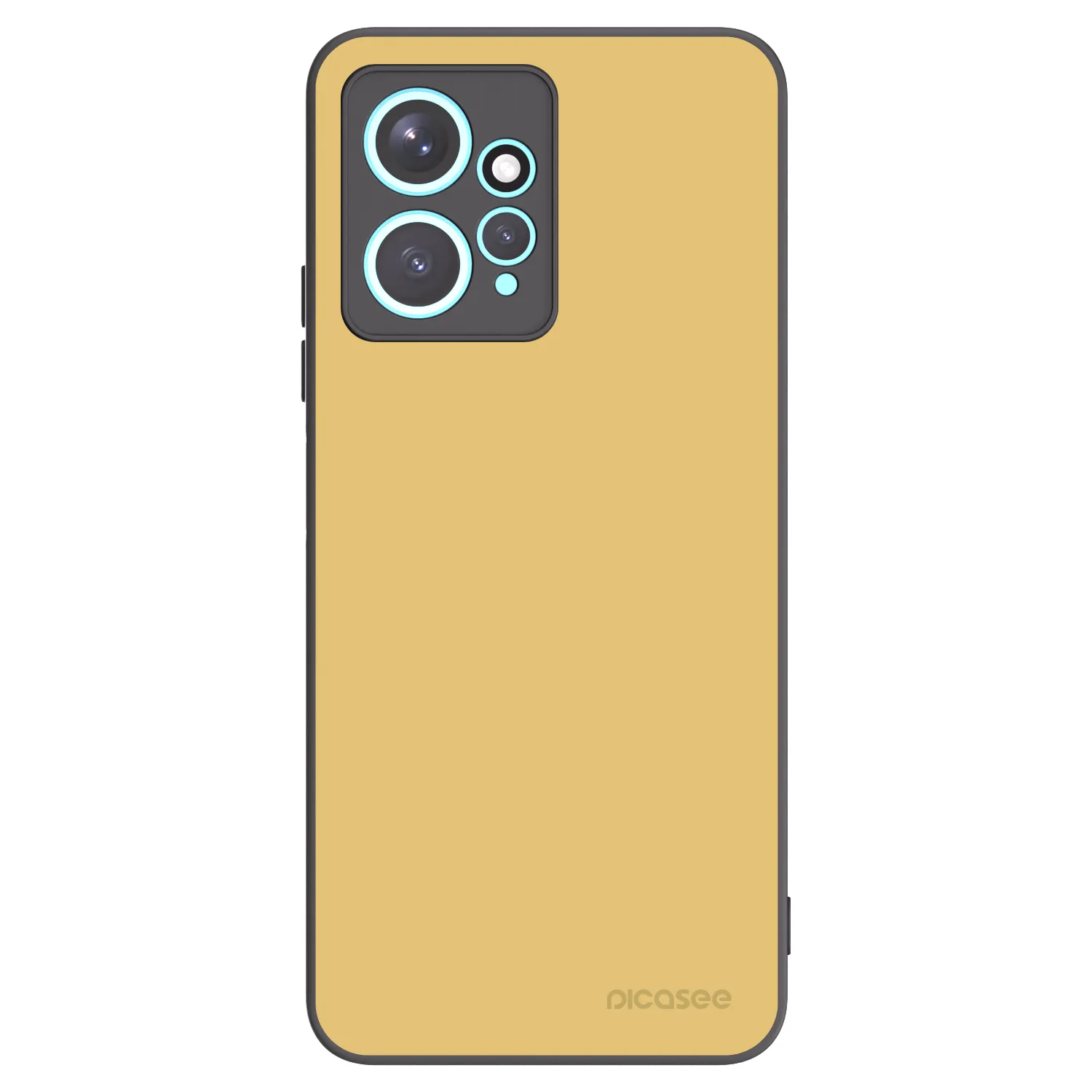 Picasee crna silikonska maskica za Xiaomi Redmi Note 12 4G - Canary Crystal