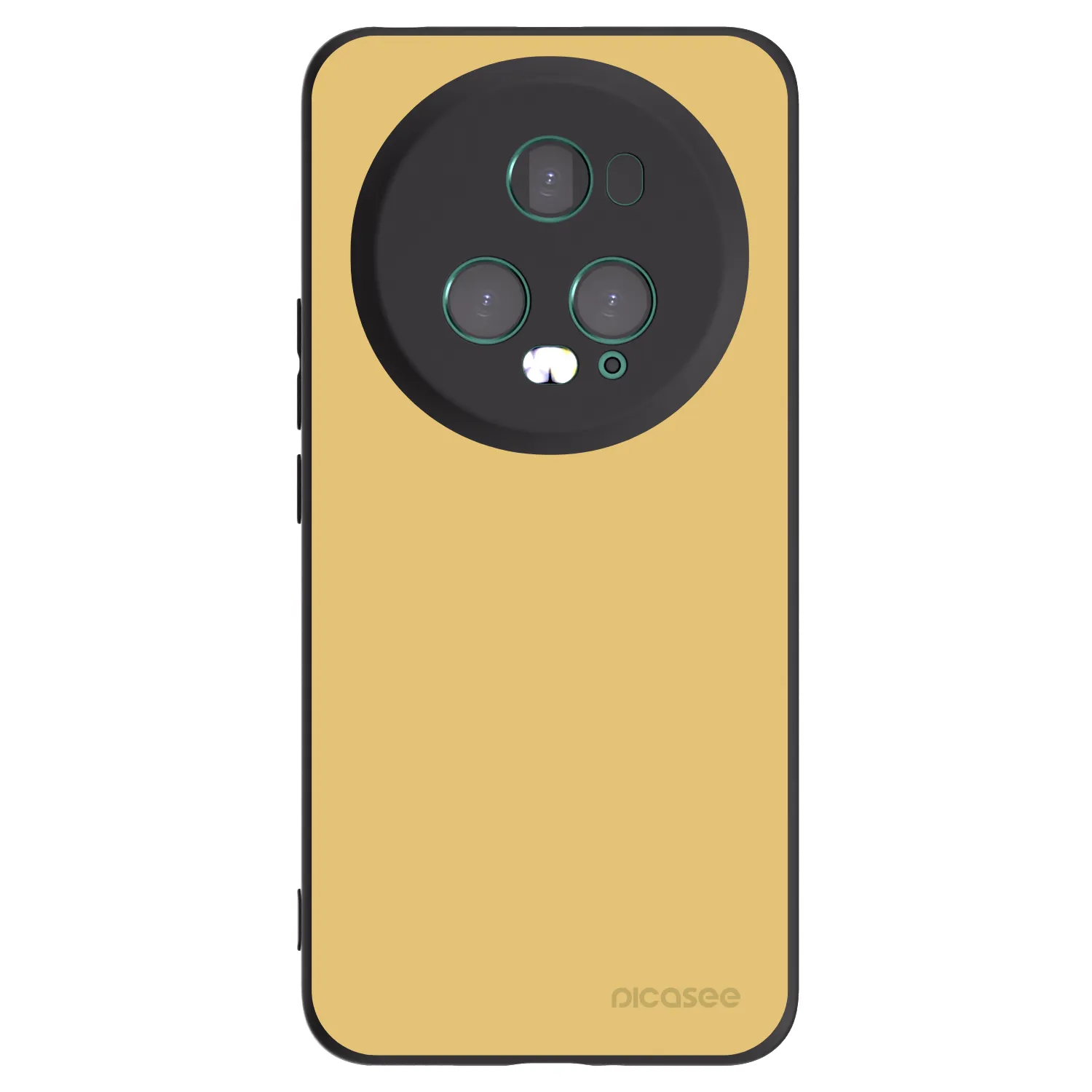 Picasee crna silikonska maskica za Honor Magic5 Pro - Canary Crystal
