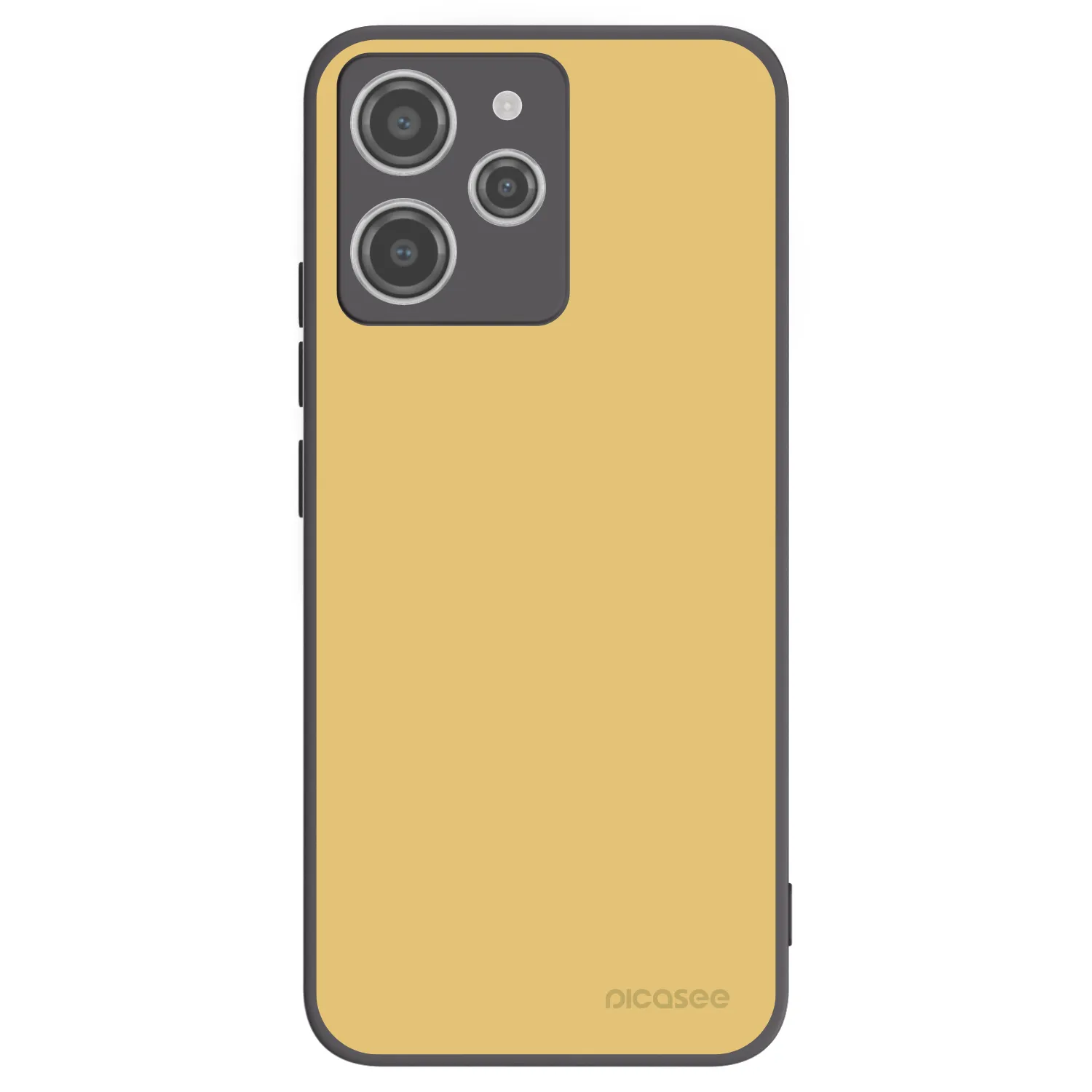 Picasee crna silikonska maskica za Xiaomi Redmi 12 4G - Canary Crystal