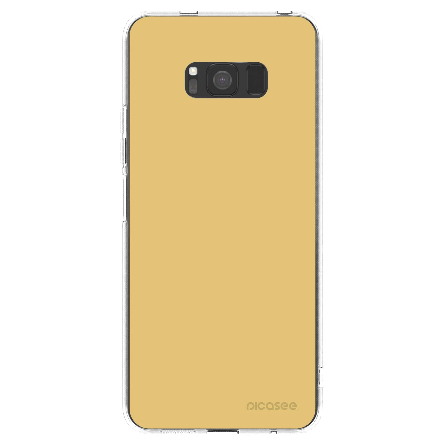 Picasee silikonska prozirna maskica za Samsung Galaxy S8 G950F - Canary Crystal