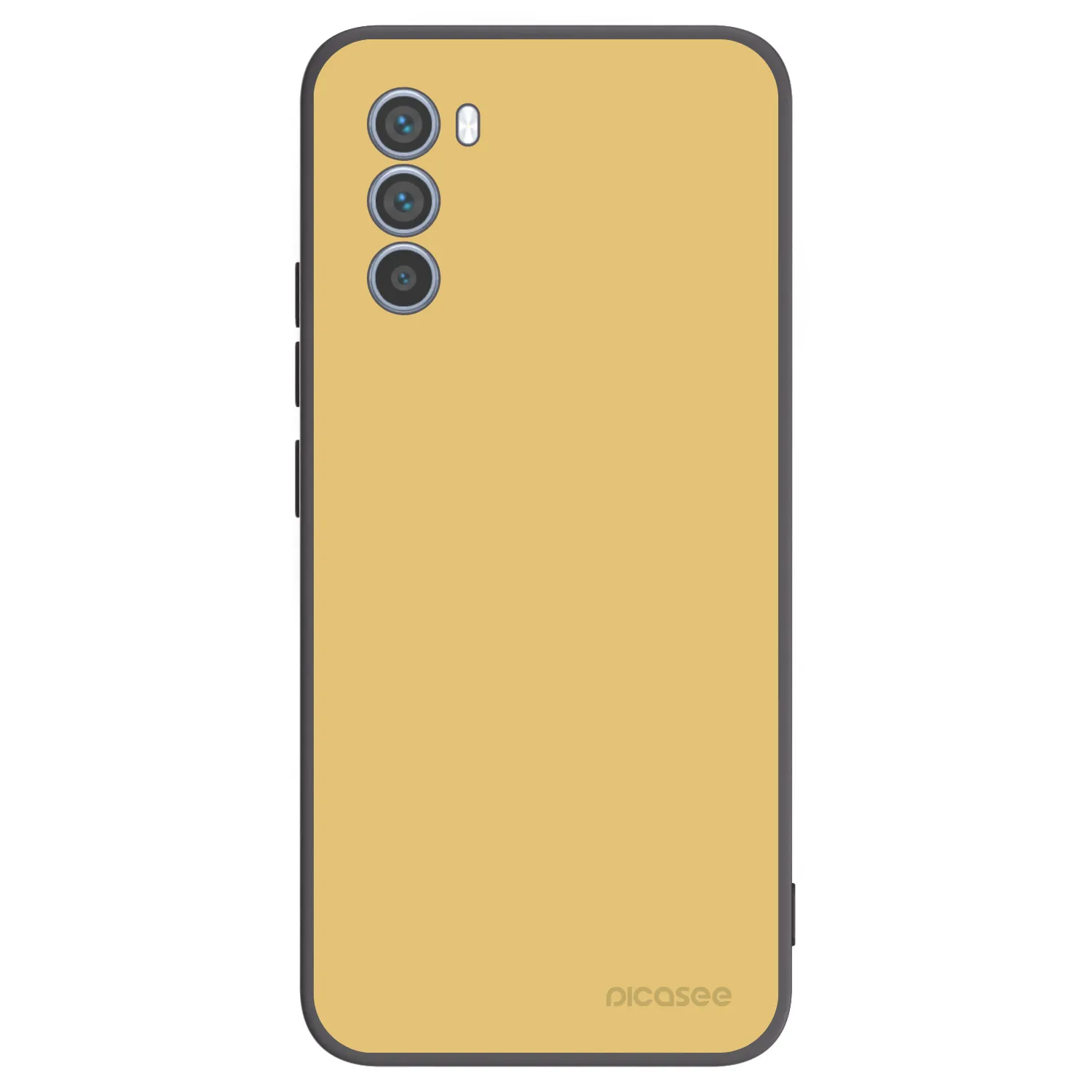 Picasee crna silikonska maskica za Motorola Moto G62 - Canary Crystal