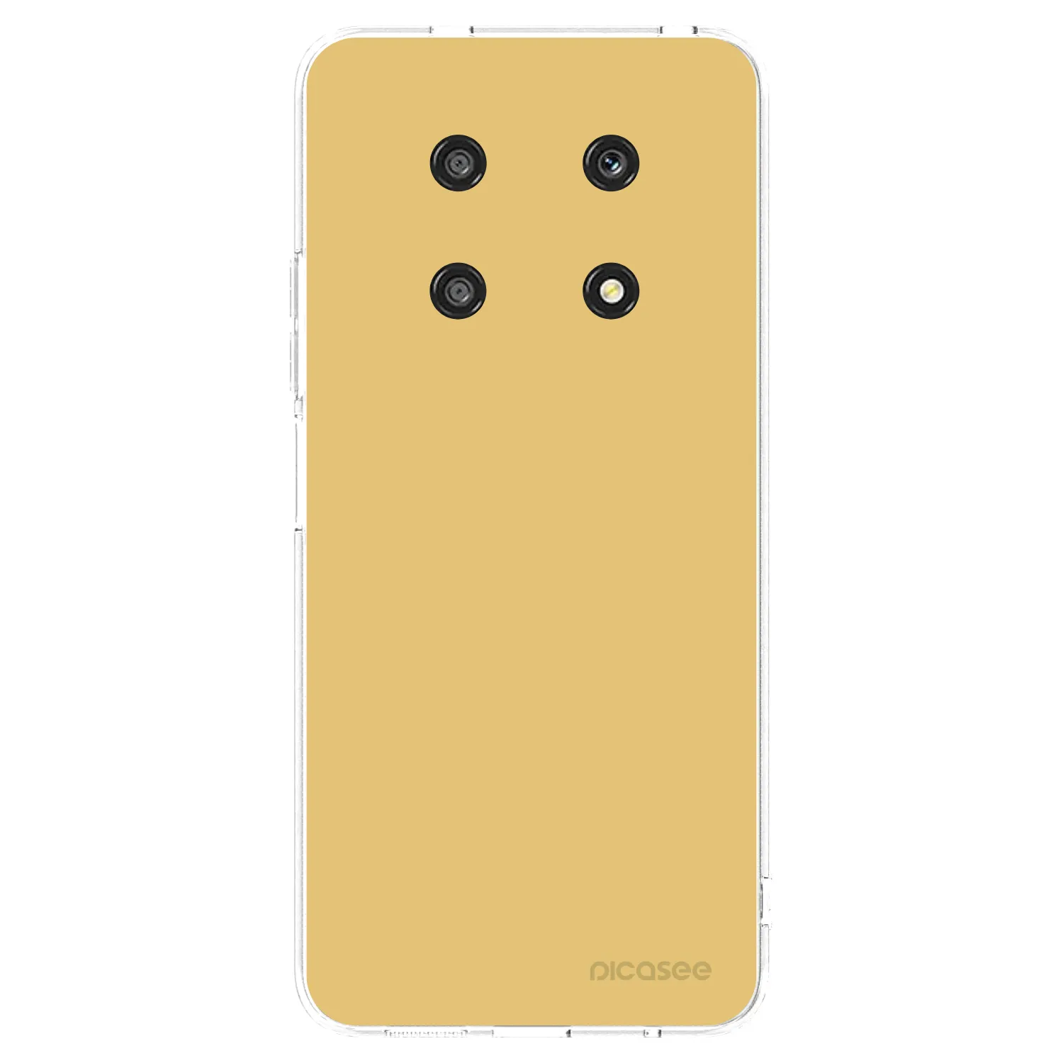 Picasee silikonska prozirna maskica za Honor Magic4 Lite 5G - Canary Crystal