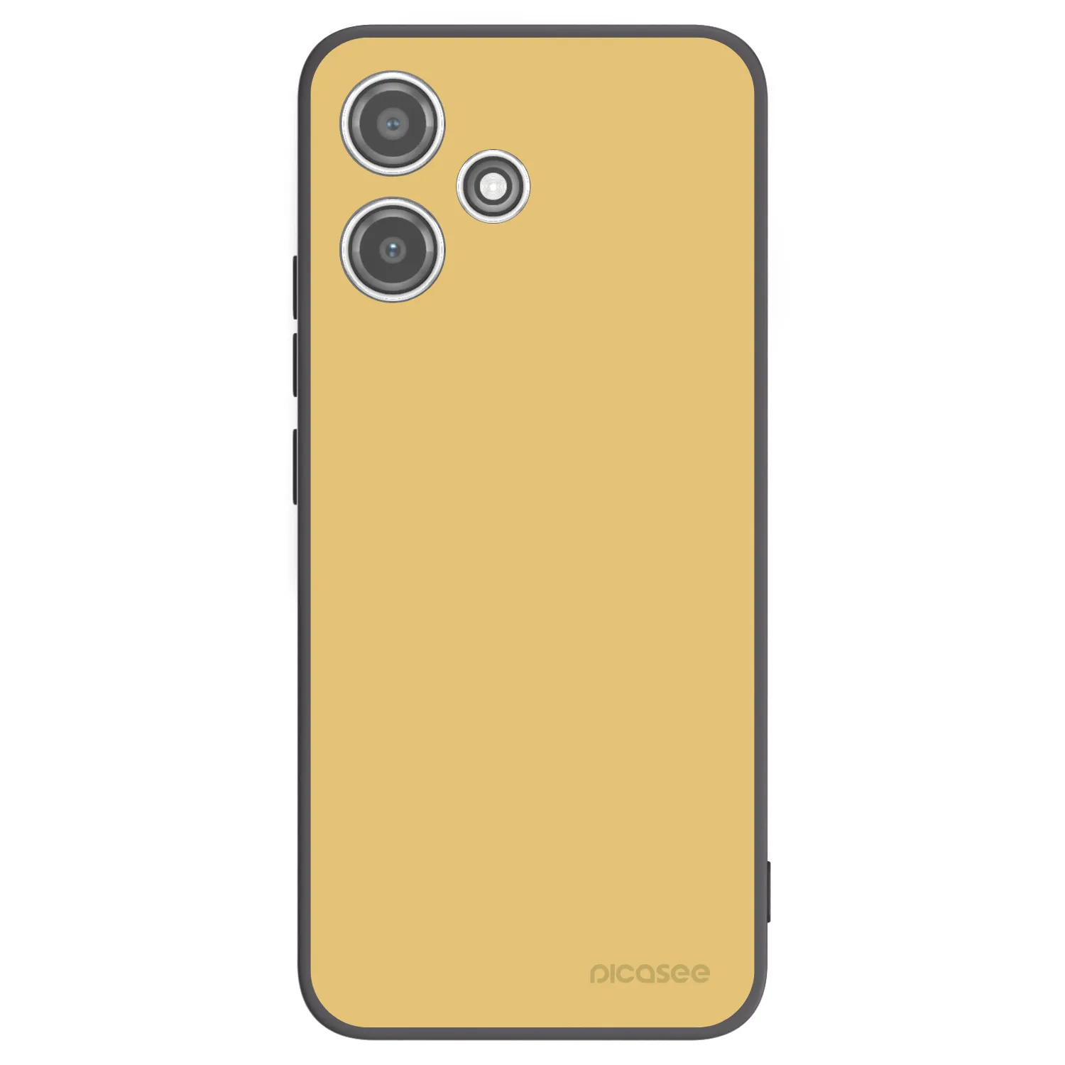 Picasee crna silikonska maskica za Xiaomi Redmi 12 5G - Canary Crystal