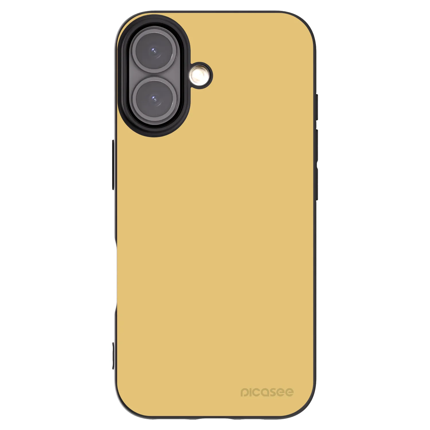 Picasee crna silikonska maskica za Apple iPhone 16 - Canary Crystal