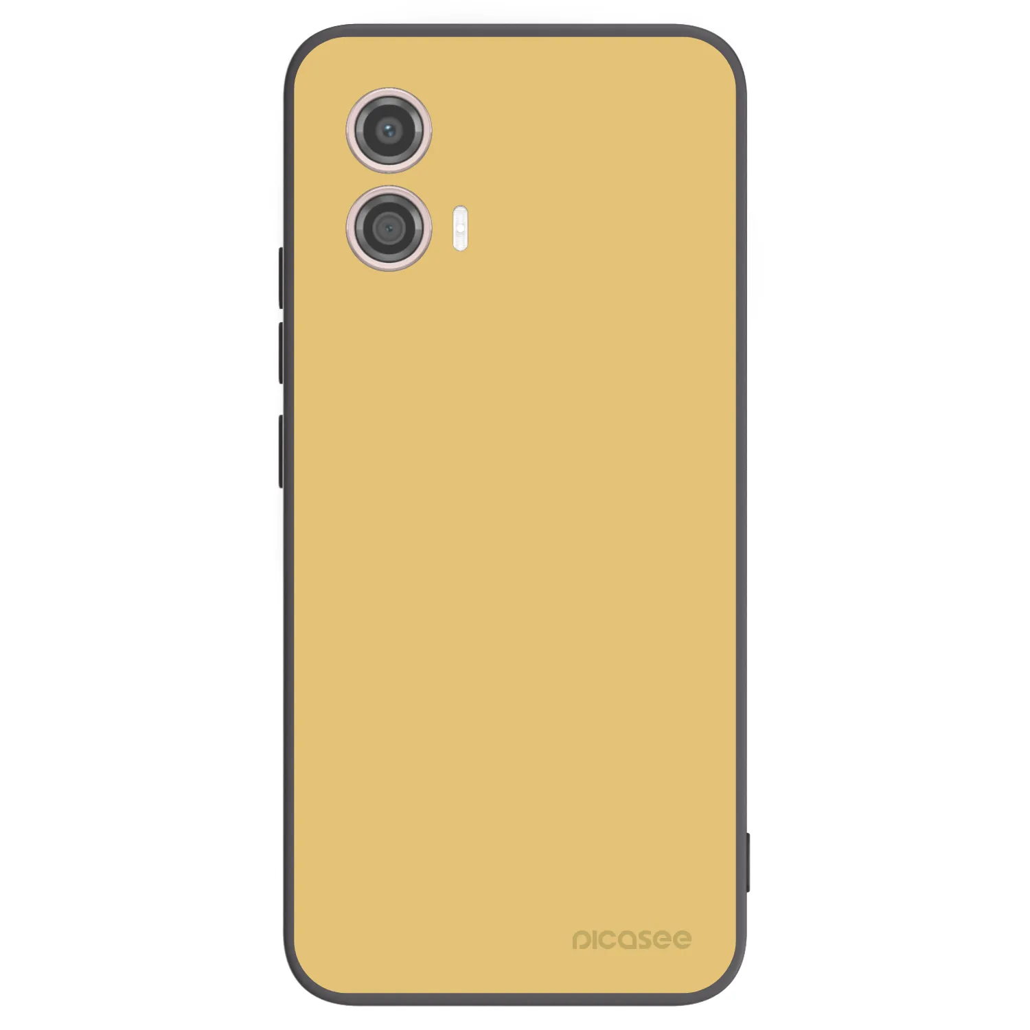 Picasee crna silikonska maskica za Motorola Moto G53 5G - Canary Crystal