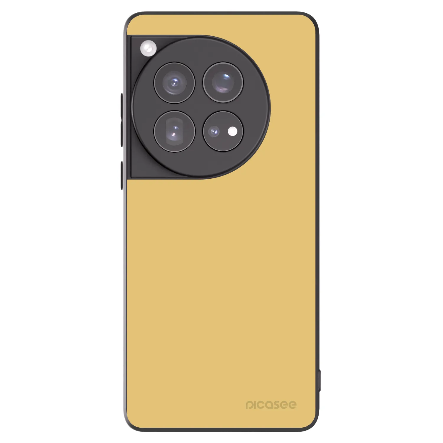 Picasee crna silikonska maskica za OnePlus 12 5G - Canary Crystal