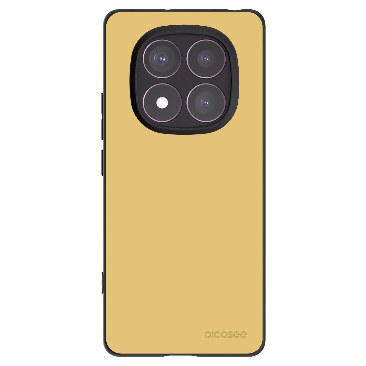 Picasee crna silikonska maskica za Xiaomi Redmi Note 14 Pro 4G - Canary Crystal