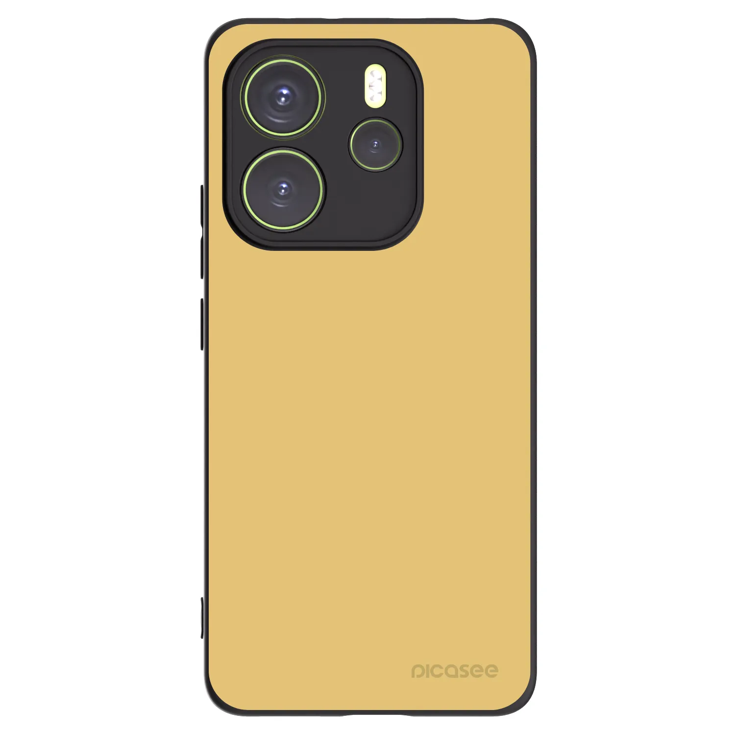 Picasee crna silikonska maskica za Xiaomi Redmi Note 14 4G - Canary Crystal