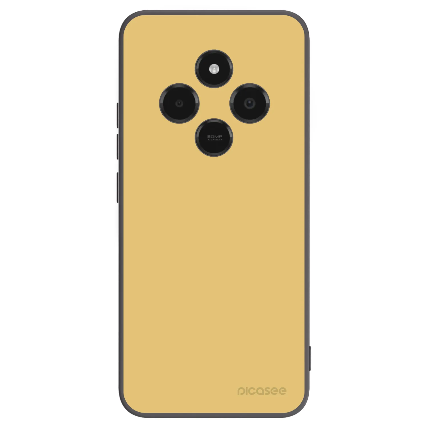 Picasee crna silikonska maskica za Xiaomi Poco C75 - Canary Crystal