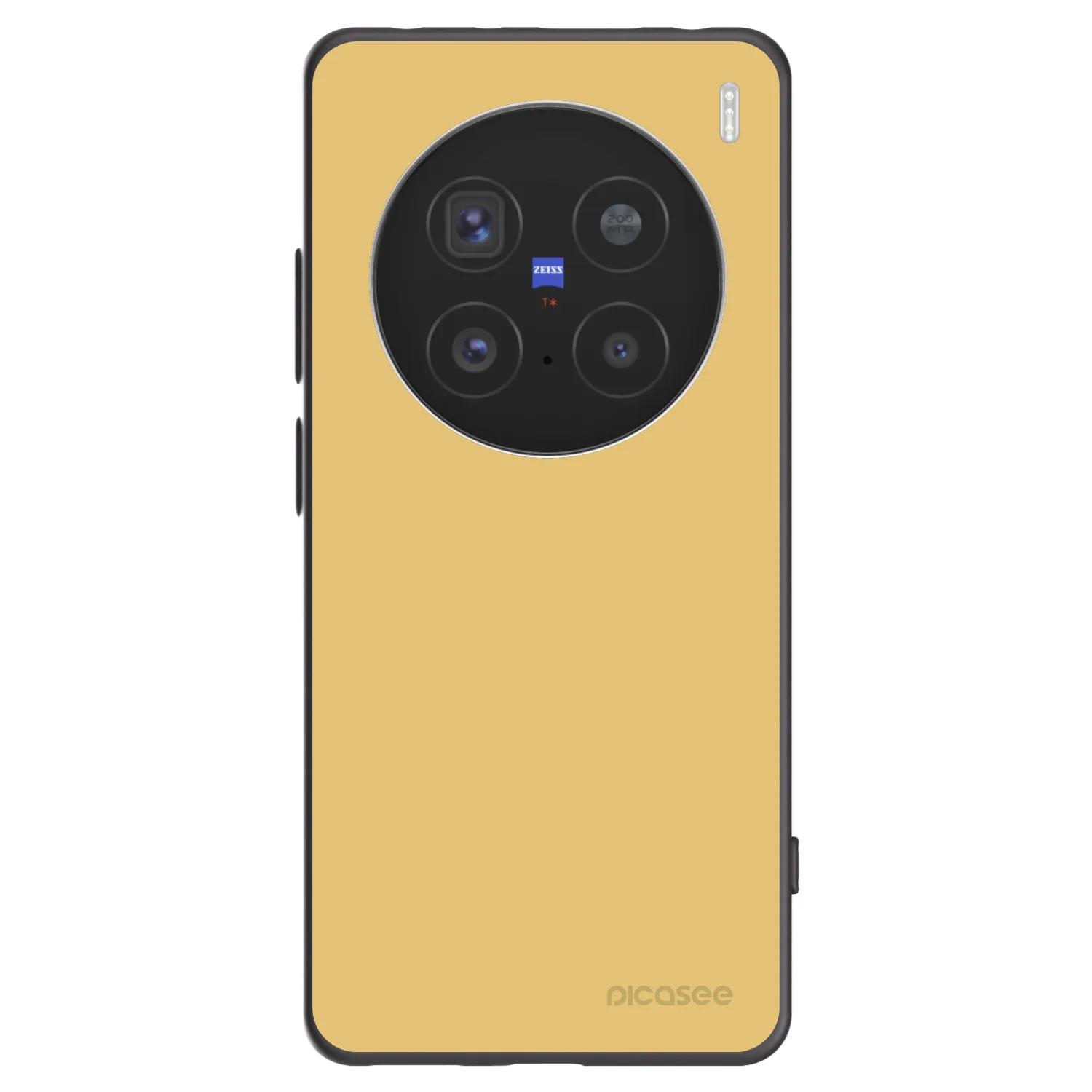 Picasee crna silikonska maskica za Vivo X200 Pro - Canary Crystal