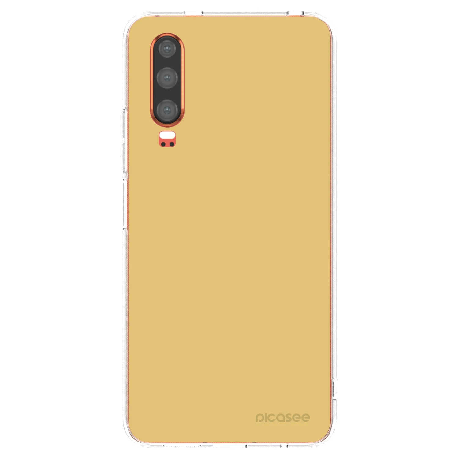 Picasee silikonska prozirna maskica za Huawei P30 - Canary Crystal