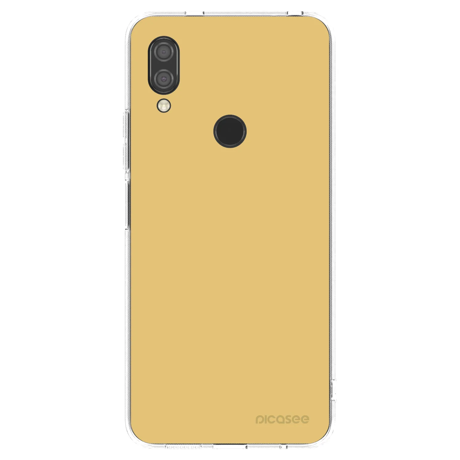 Picasee silikonska prozirna maskica za Xiaomi Redmi 7 - Canary Crystal