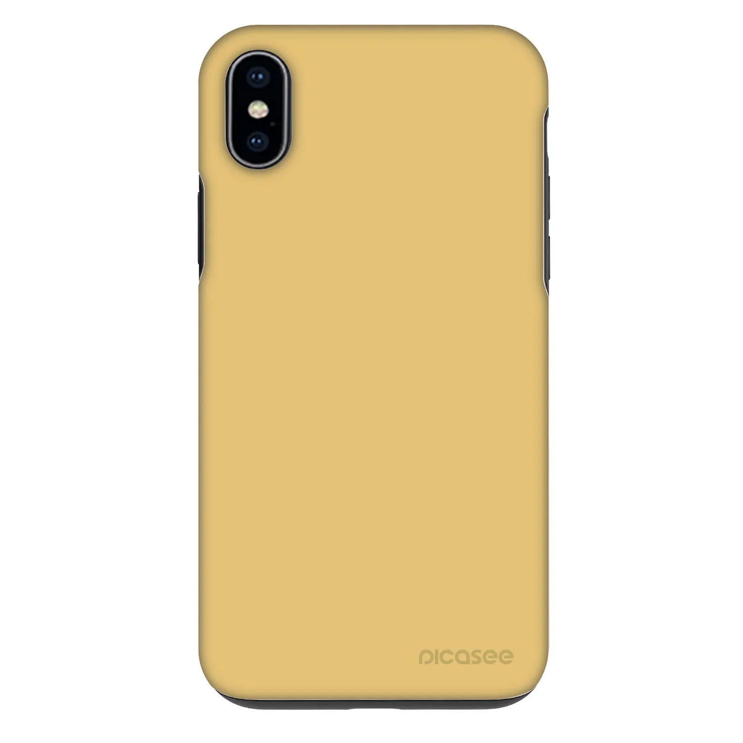 Picasee Fashion Case za Apple iPhone XS Max - Canary Crystal