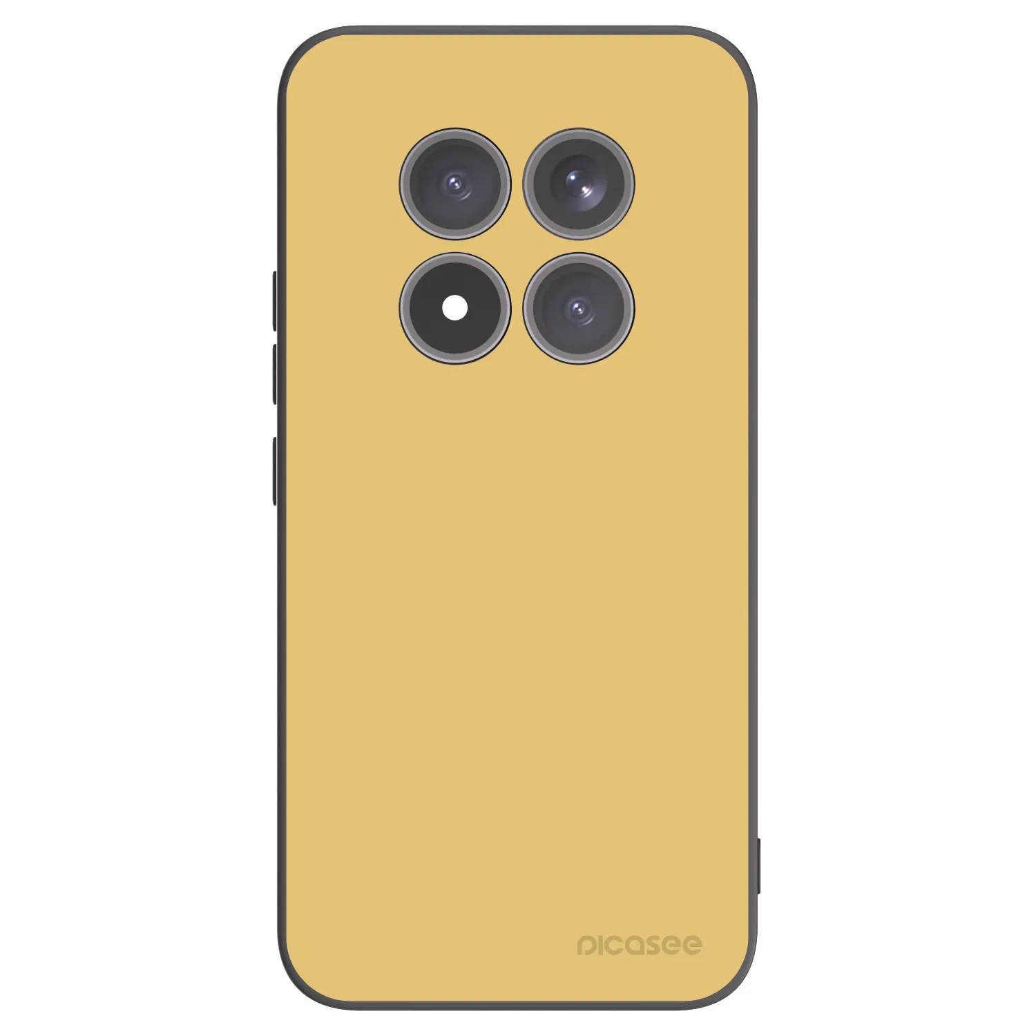 Picasee crna silikonska maskica za Xiaomi Redmi Note 15 Pro+ - Canary Crystal