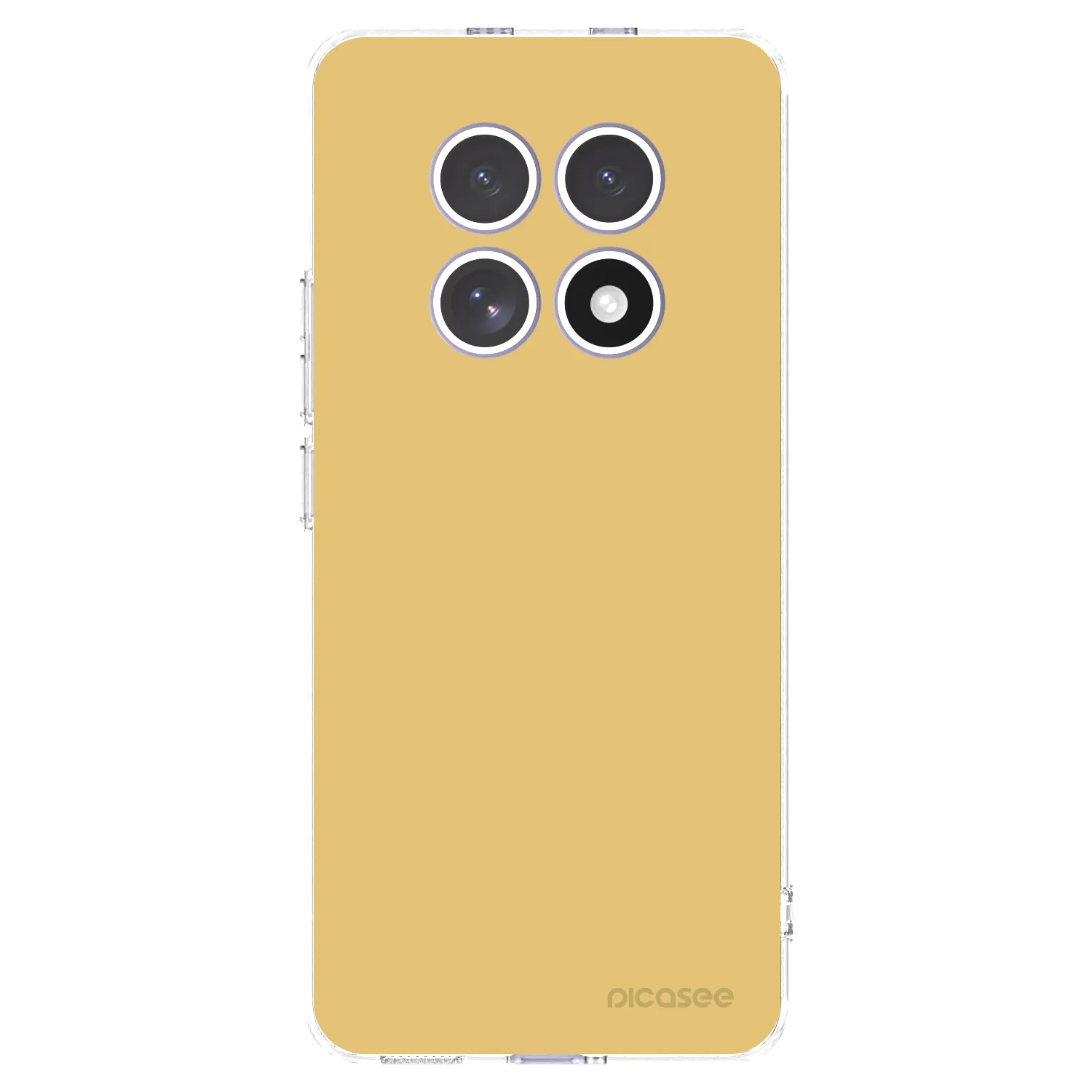 Picasee silikonska prozirna maskica za Xiaomi Redmi Note 15 - Canary Crystal