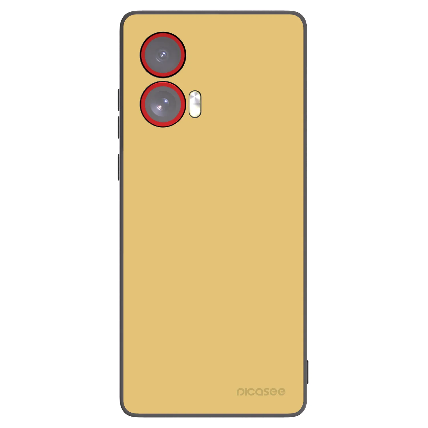 Picasee crna silikonska maskica za Motorola Edge 50 Fusion - Canary Crystal