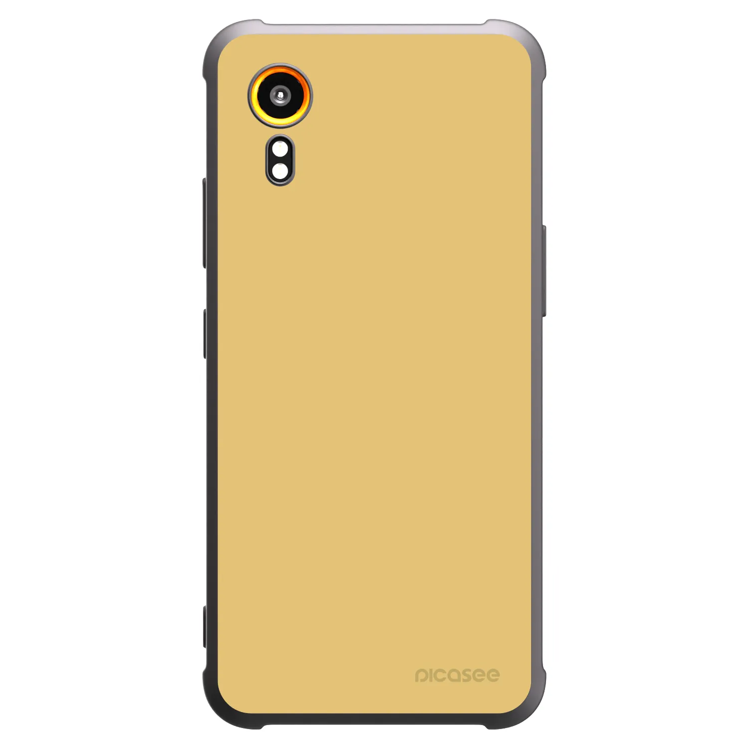 Picasee crna silikonska maskica za Samsung Galaxy Xcover 7 - Canary Crystal