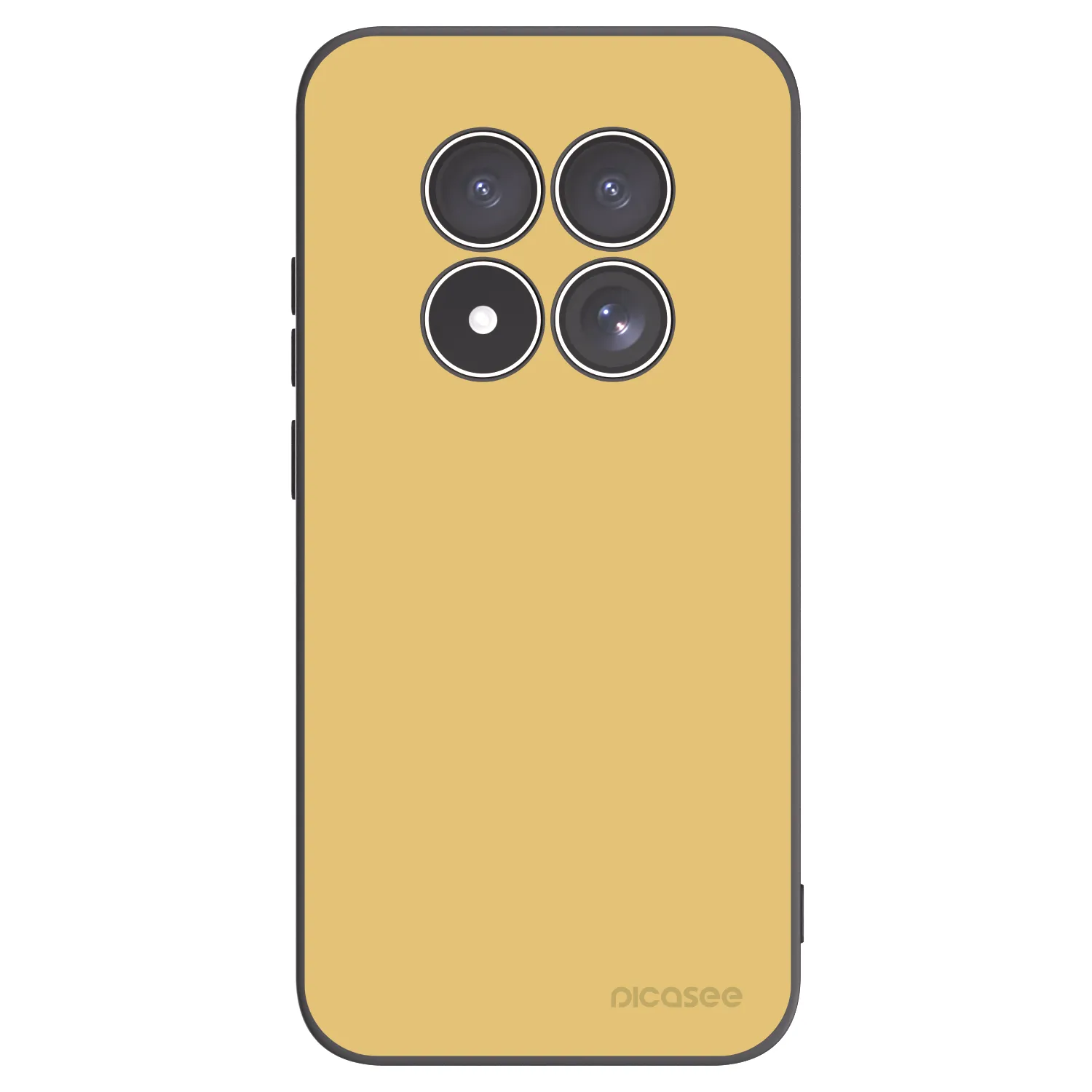 Picasee crna silikonska maskica za Xiaomi Redmi Note 15 Pro 5G - Canary Crystal