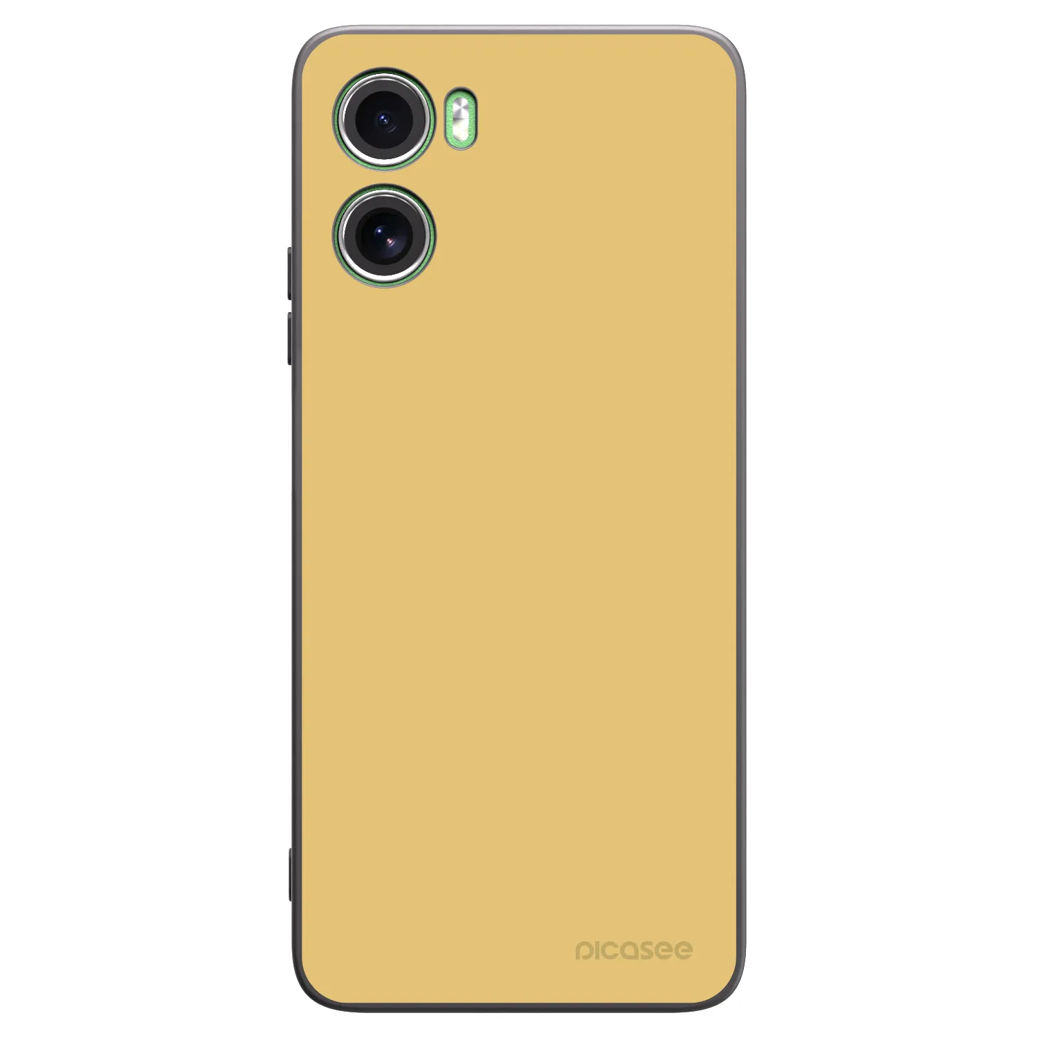 Picasee crna silikonska maskica za Motorola Moto G06 - Canary Crystal