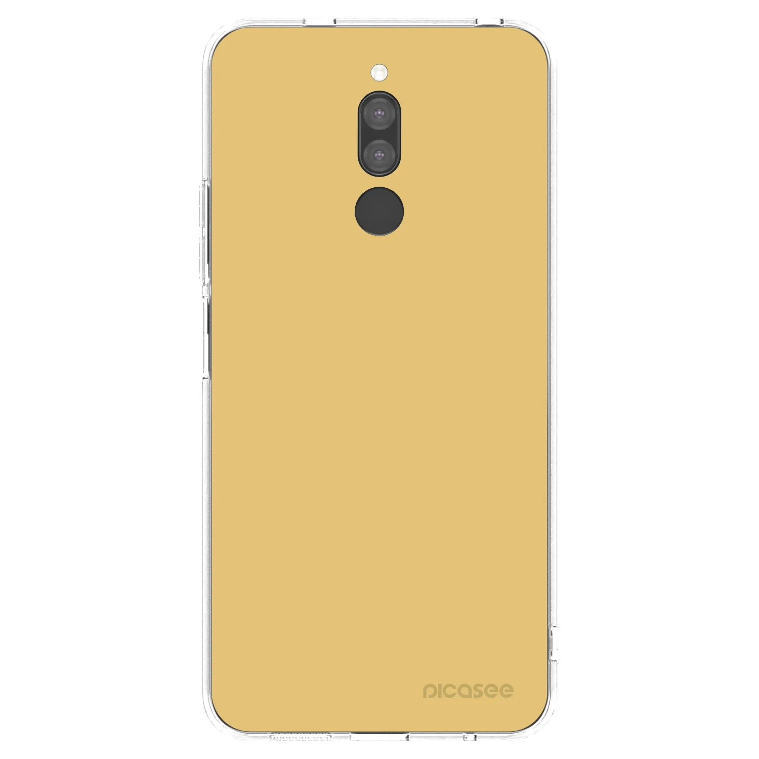 Picasee silikonska prozirna maskica za Xiaomi Redmi 8 - Canary Crystal
