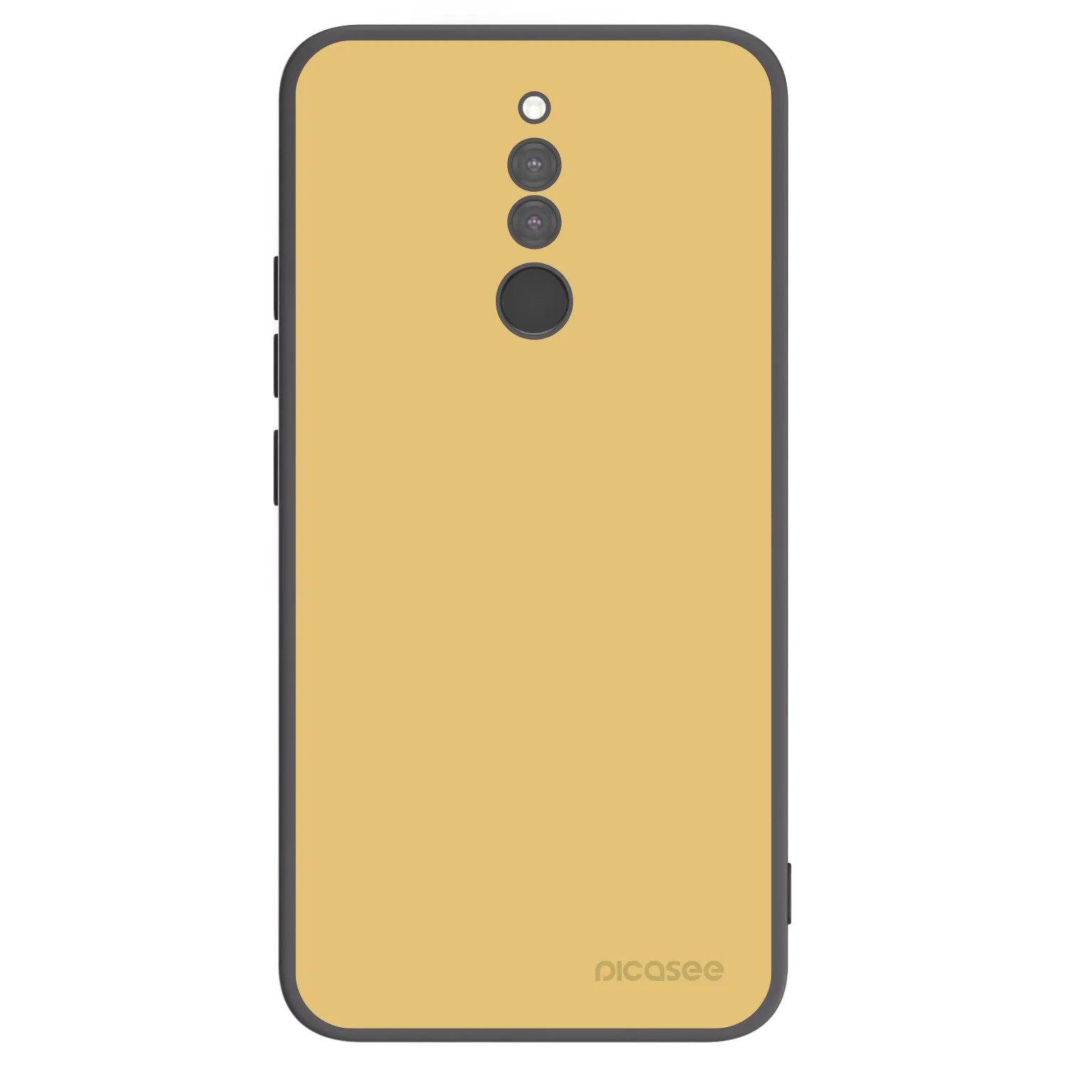 Picasee crna silikonska maskica za Xiaomi Redmi 8 - Canary Crystal