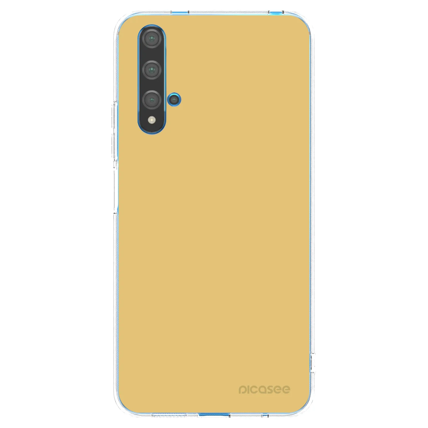 Picasee silikonska prozirna maskica za Huawei Nova 5T - Canary Crystal