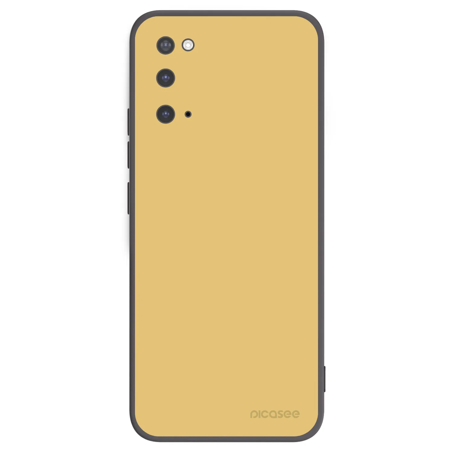 Picasee crna silikonska maskica za Samsung Galaxy S20 G980F - Canary Crystal