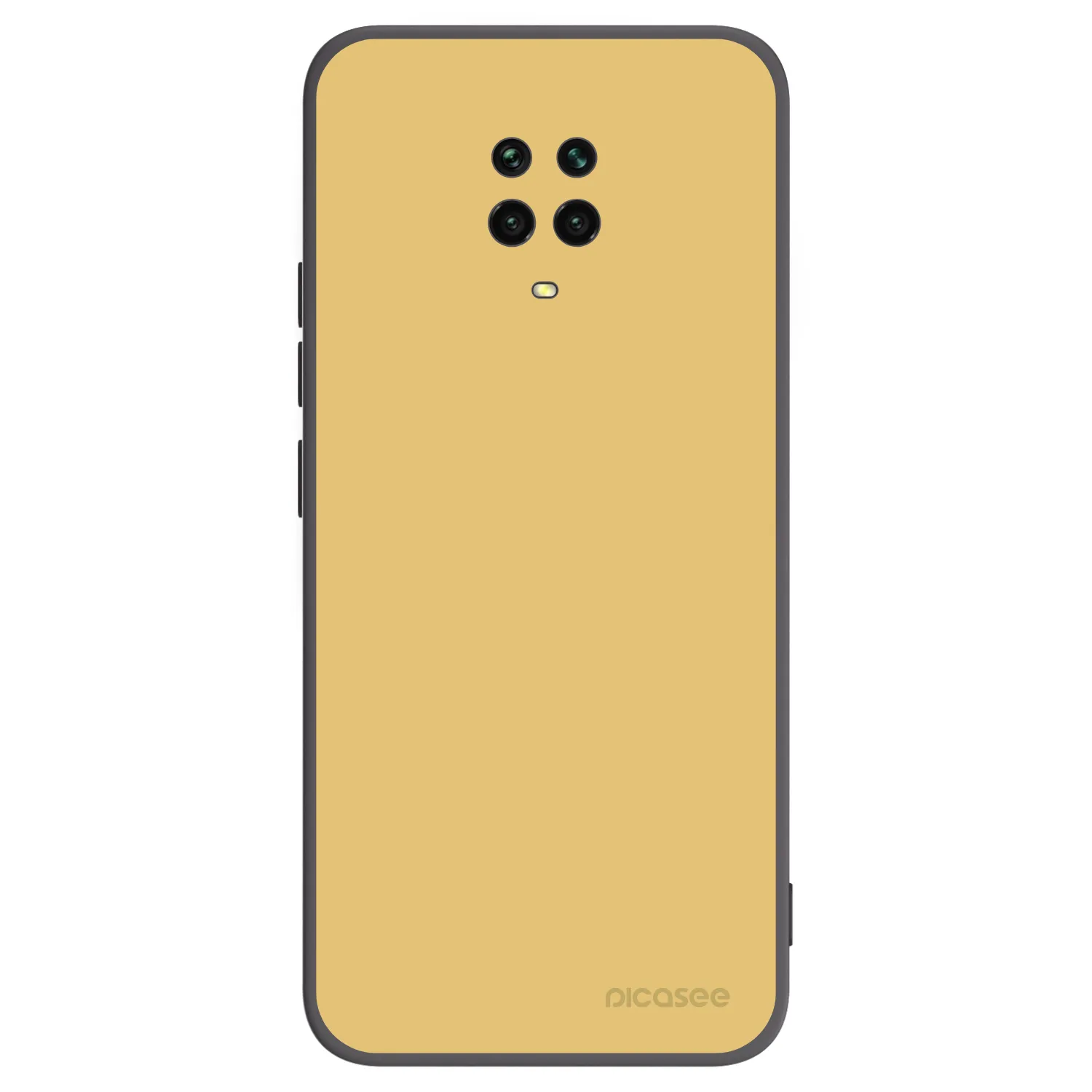 Picasee crna silikonska maskica za Xiaomi Redmi Note 9 Pro - Canary Crystal