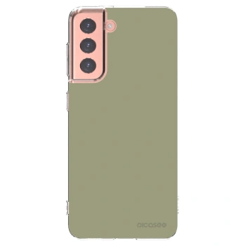 Picasee silikonska prozirna maskica za Samsung Galaxy S21 5G G991B - Dewy Dawn