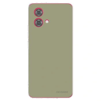 Picasee silikonska prozirna maskica za Motorola Moto G84 5G - Dewy Dawn