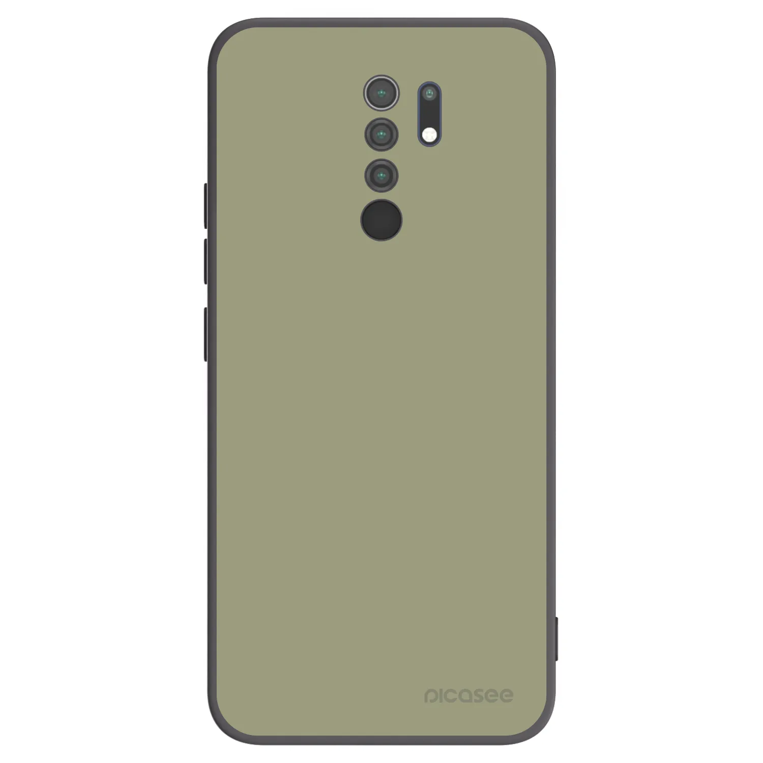 Picasee crna silikonska maskica za Xiaomi Redmi 9 - Dewy Dawn