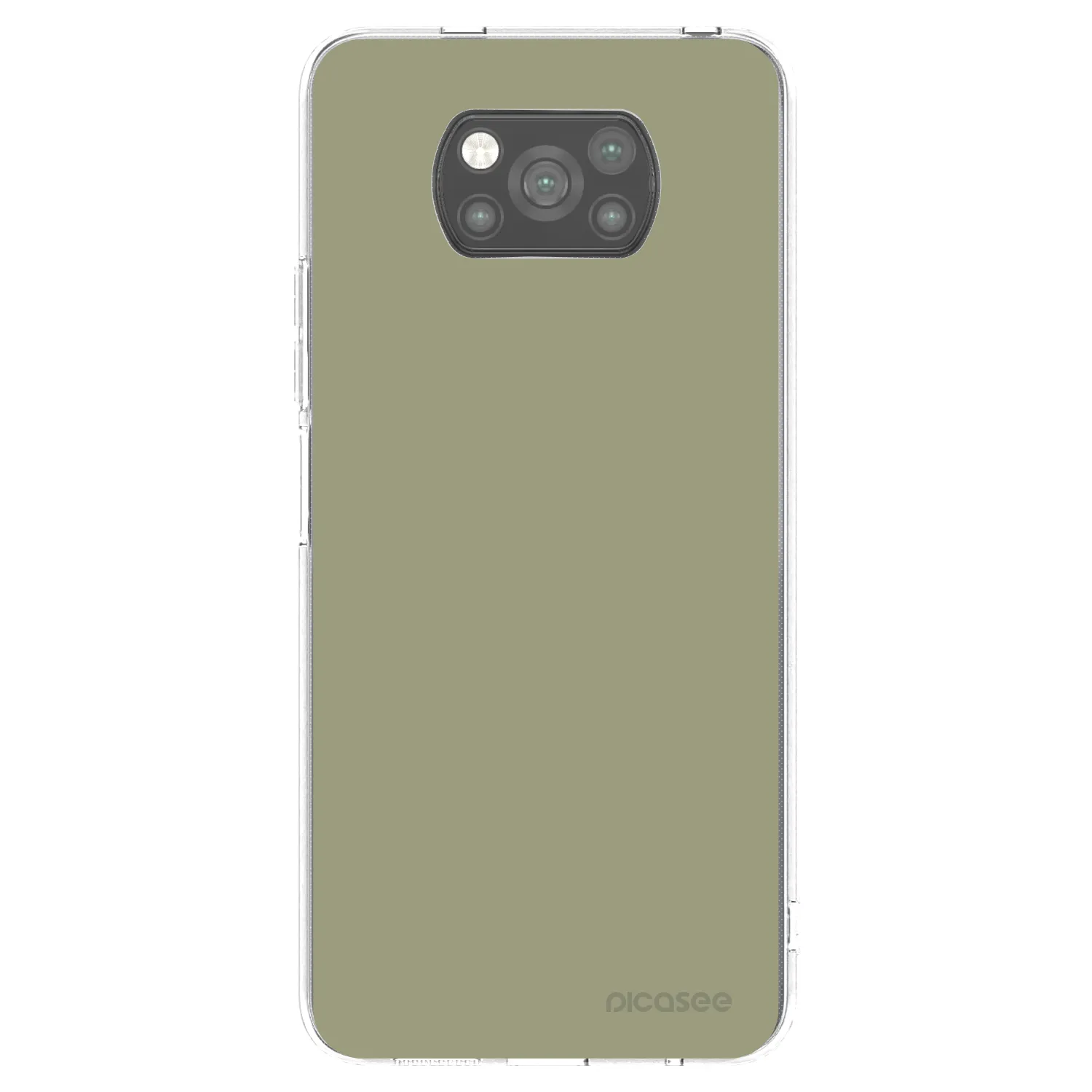 Picasee crna silikonska maskica za Xiaomi Poco X3 - Dewy Dawn