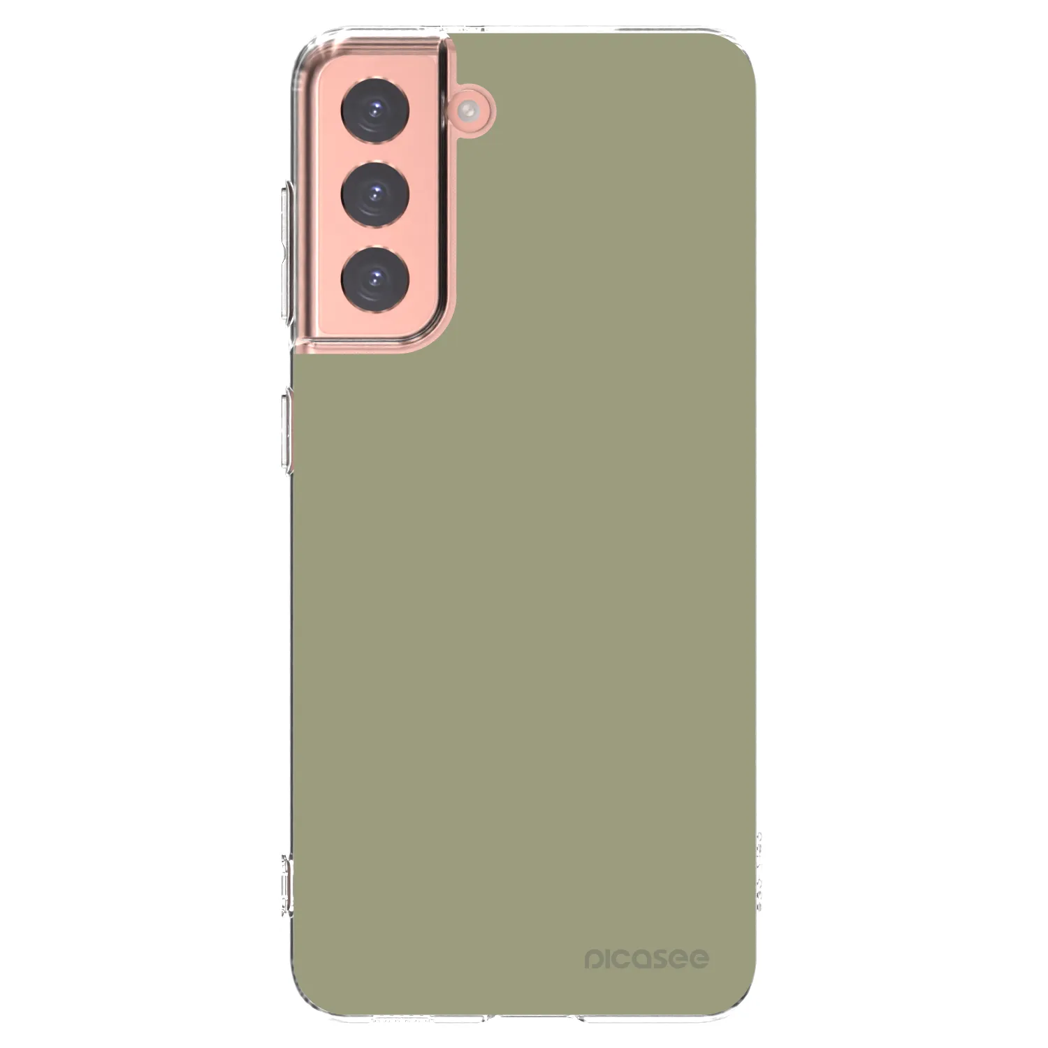 Picasee silikonska prozirna maskica za Samsung Galaxy S21 5G G991B - Dewy Dawn