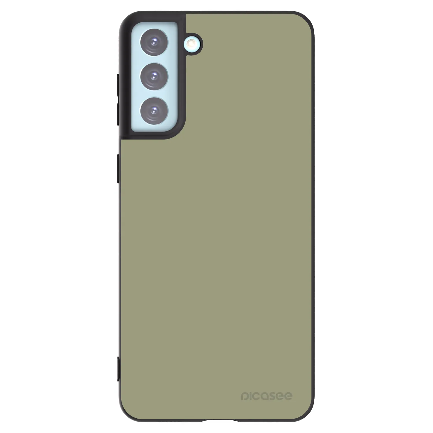 Picasee crna silikonska maskica za Samsung Galaxy S21+ 5G G996F - Dewy Dawn