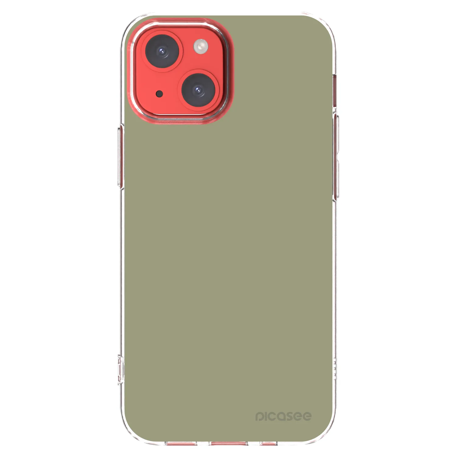 Picasee silikonska prozirna maskica za Apple iPhone 13 mini - Dewy Dawn