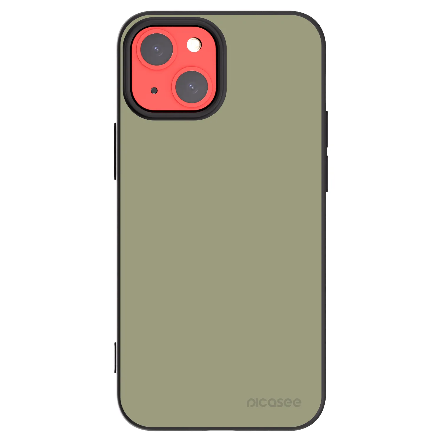 Picasee crna silikonska maskica za Apple iPhone 13 mini - Dewy Dawn