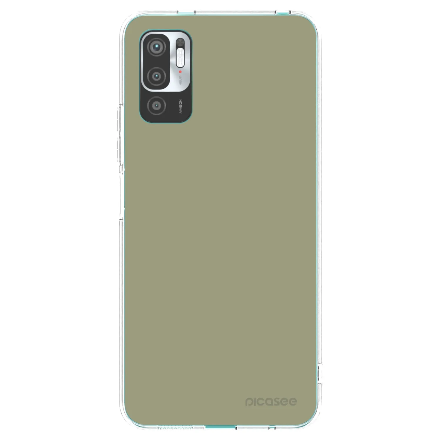 Picasee silikonska prozirna maskica za Xiaomi Redmi Note 10 5G - Dewy Dawn