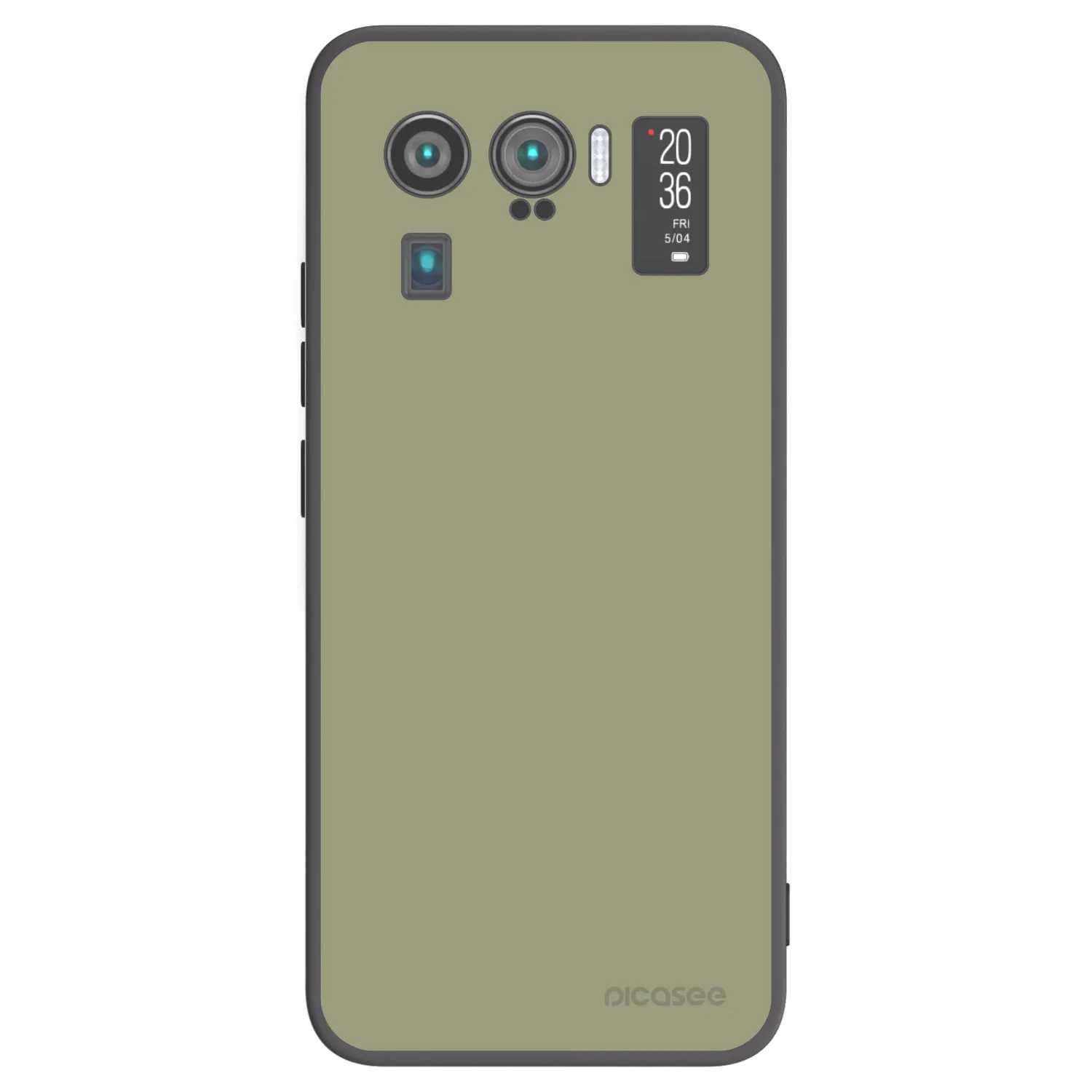 Picasee crna silikonska maskica za Xiaomi Mi 11 Ultra - Dewy Dawn