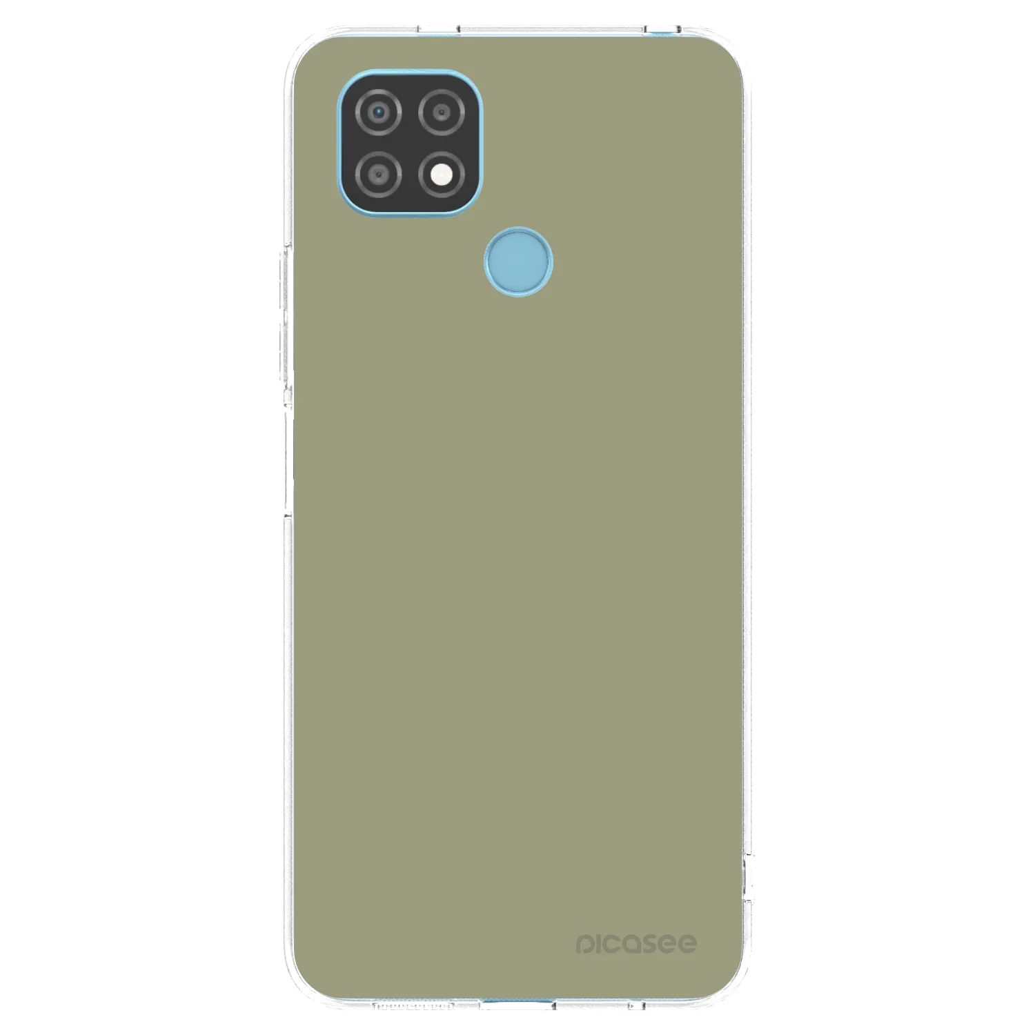 Picasee silikonska prozirna maskica za Realme C21 - Dewy Dawn