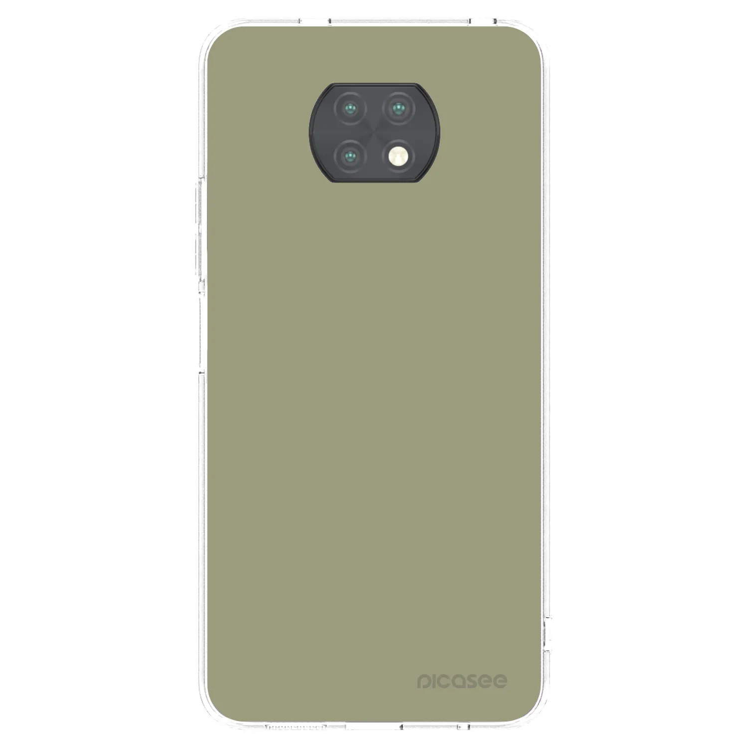 Picasee silikonska prozirna maskica za Xiaomi Redmi Note 9T - Dewy Dawn