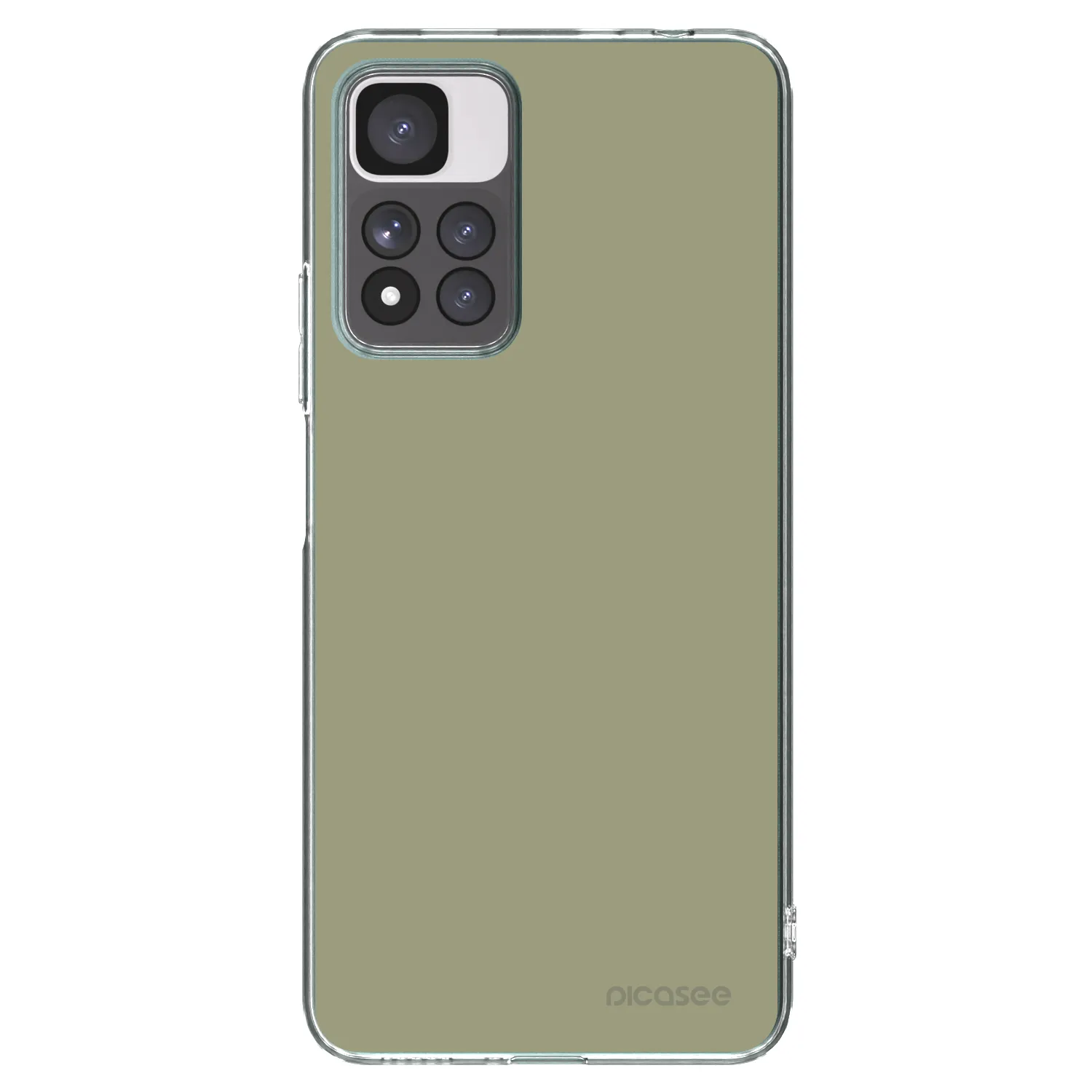 Picasee silikonska prozirna maskica za Xiaomi Redmi Note 11 Pro+ 5G - Dewy Dawn