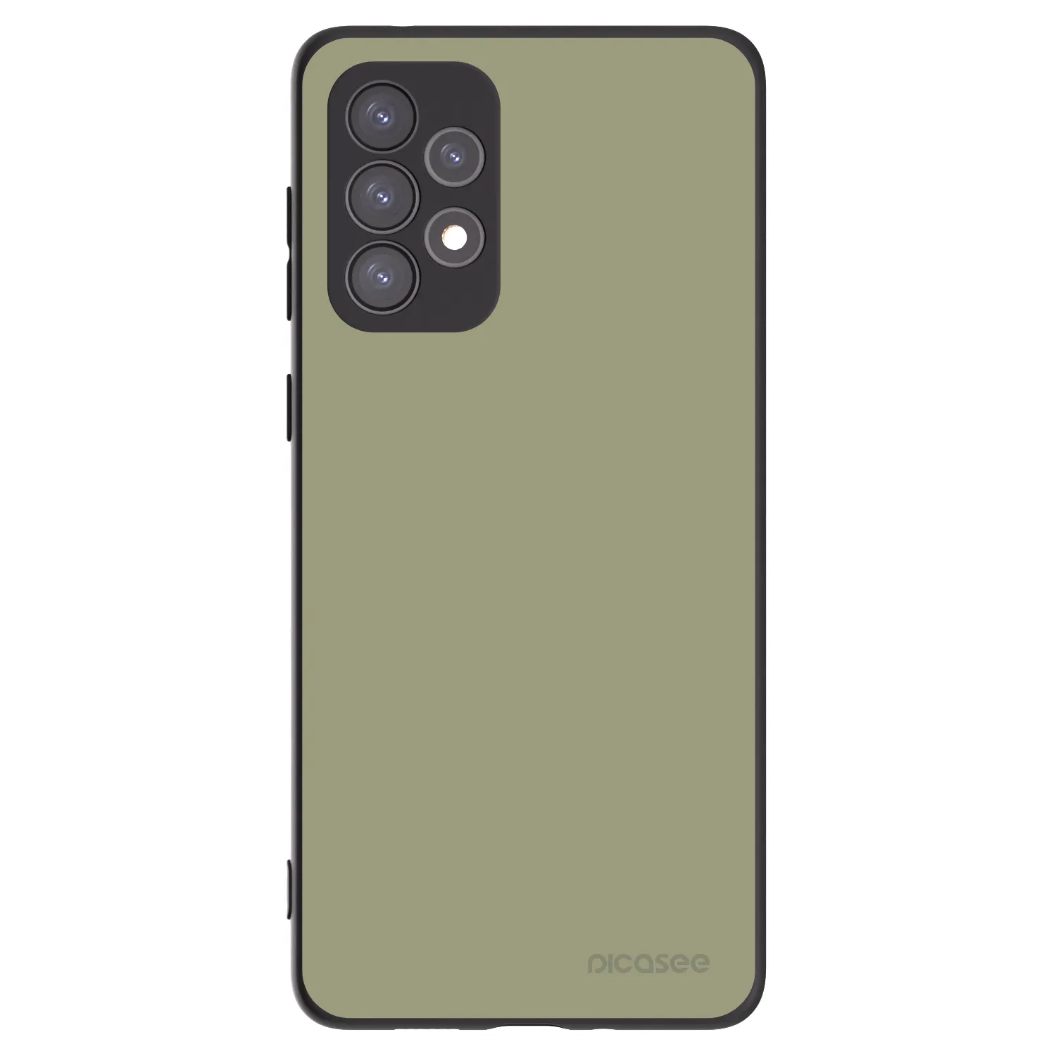 Picasee crna silikonska maskica za Samsung Galaxy A73 5G - Dewy Dawn