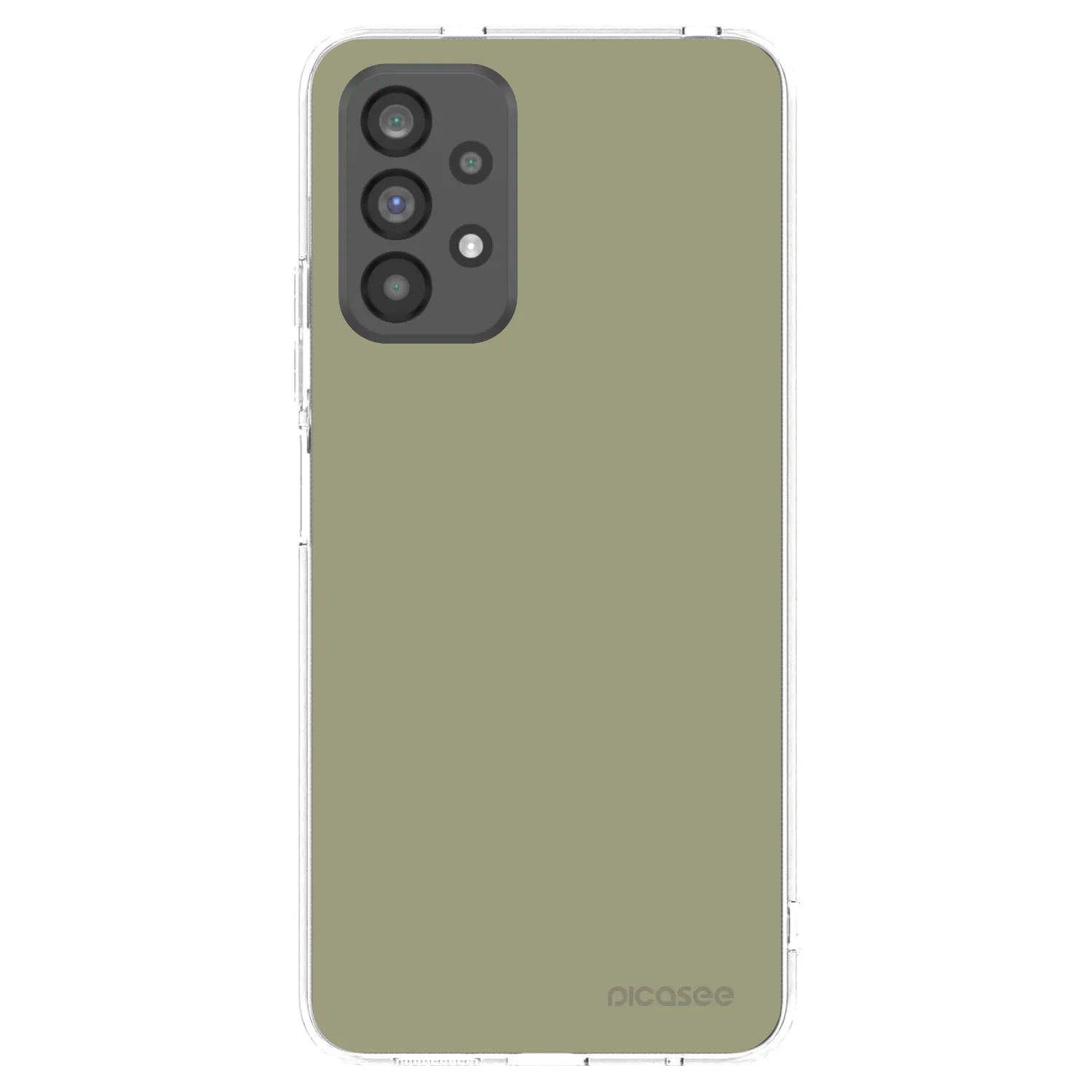 Picasee silikonska prozirna maskica za Samsung Galaxy A73 5G - Dewy Dawn
