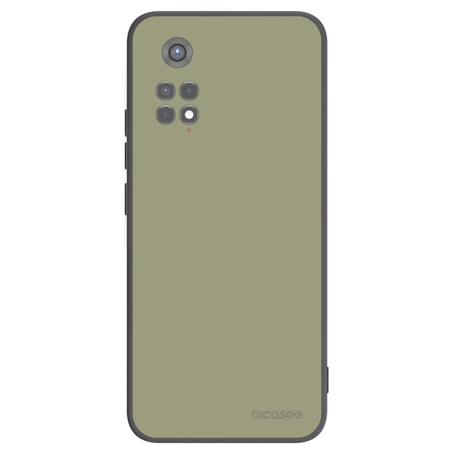 Picasee crna silikonska maskica za Xiaomi Redmi Note 11S 5G - Dewy Dawn