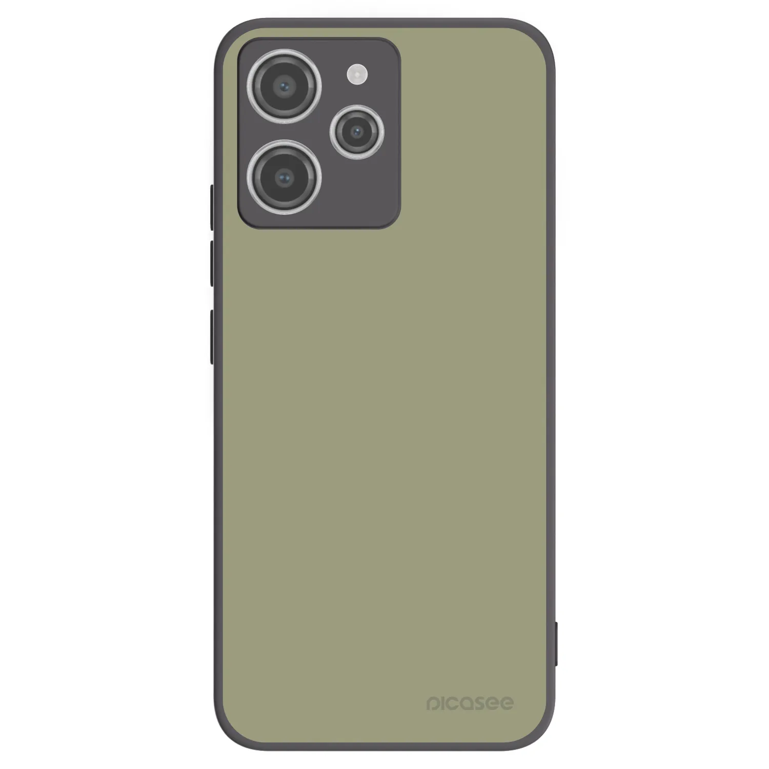 Picasee crna silikonska maskica za Xiaomi Redmi 12 4G - Dewy Dawn